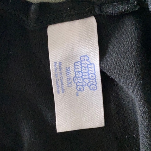 More Than Magic Girls Dance Cami Black Leotard - Picture 6 of 6